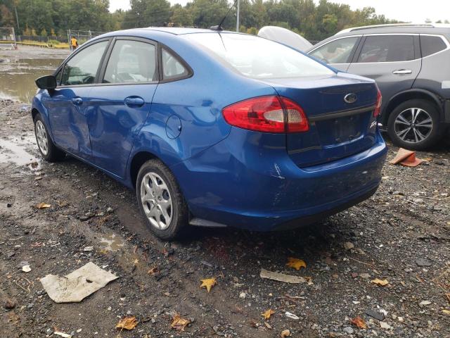 3FADP4AJXBM156273 - 2011 FORD FIESTA S BLUE photo 3