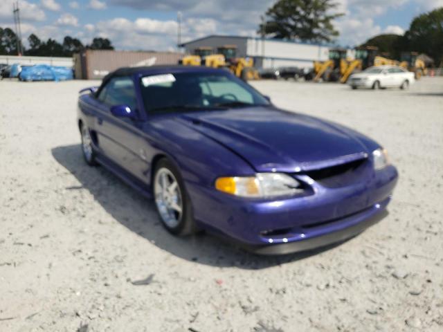1FALP45T8SF107676 - 1995 FORD MUSTANG GT PURPLE photo 1