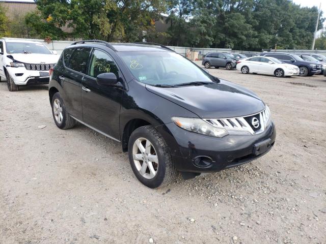 JN8AZ18W19W155969 - 2009 NISSAN MURANO BLACK photo 1