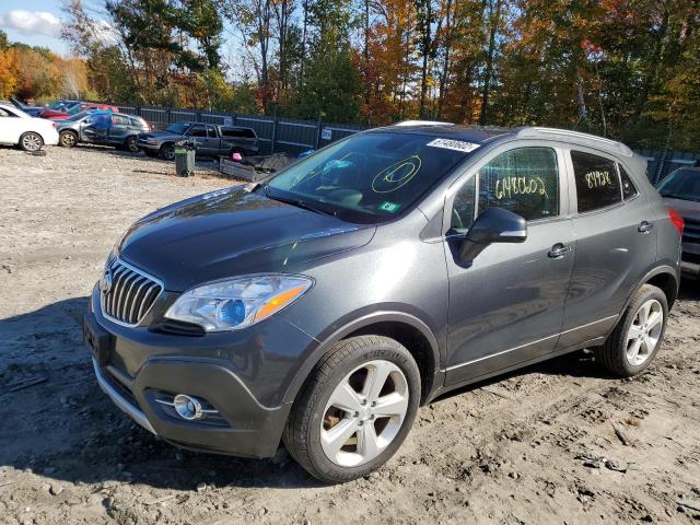 KL4CJFSB3GB562883 - 2016 BUICK ENCORE CON GRAY photo 2