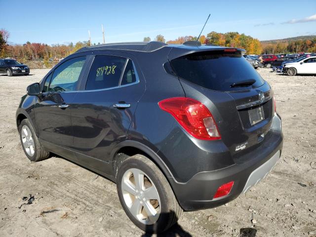 KL4CJFSB3GB562883 - 2016 BUICK ENCORE CON GRAY photo 3