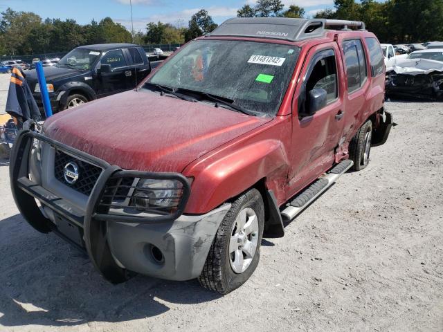 5N1AN0NW6DN825595 - 2013 NISSAN XTERRA X RED photo 2