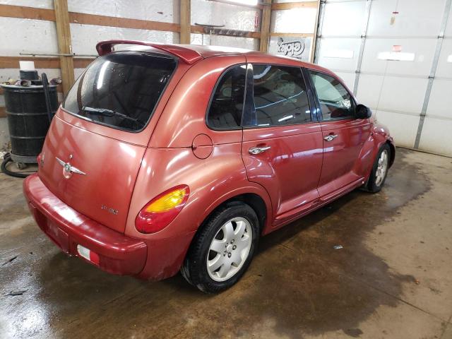 3C4FY58874T306177 - 2004 CHRYSLER PT CRUISER RED photo 4