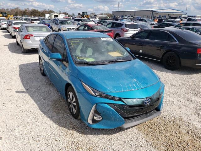JTDKARFP4J3093250 - 2018 TOYOTA PRIUS PRIM 蓝色 照片 1