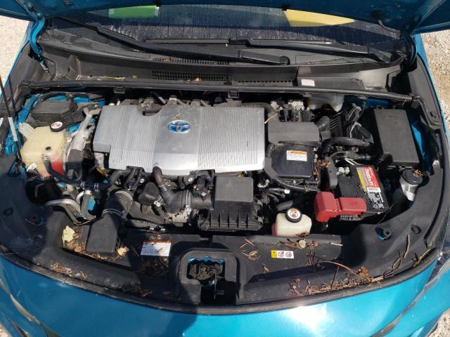 JTDKARFP4J3093250 - 2018 TOYOTA PRIUS PRIM 蓝色 照片 7