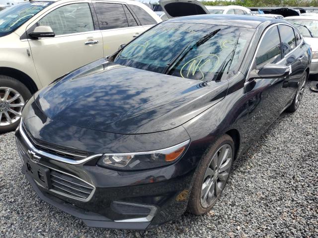 1G1ZH5SX0GF307465 - 2016 CHEVROLET MALIBU PRE BLACK photo 2