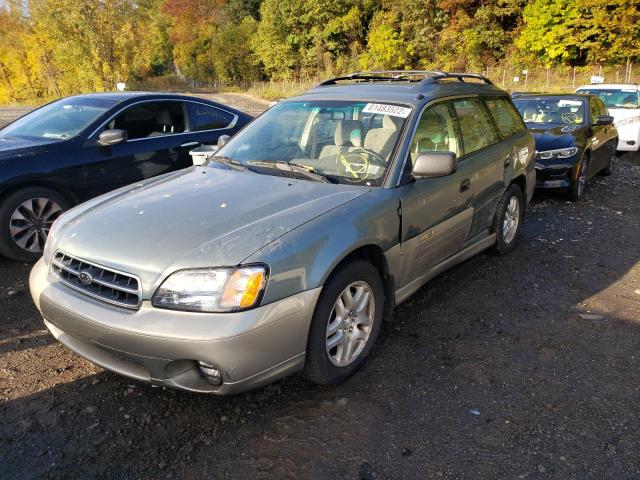 4S3BH665917612861 - 2001 SUBARU LEGACY OUTBACK  photo 2