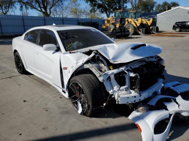 2C3CDXGJ3NH159370 - 2022 DODGE CHARGER SC WHITE photo 1