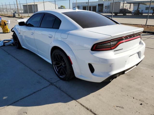 2C3CDXGJ3NH159370 - 2022 DODGE CHARGER SC WHITE photo 3