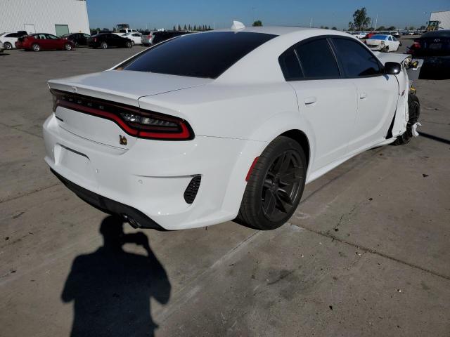 2C3CDXGJ3NH159370 - 2022 DODGE CHARGER SC WHITE photo 4