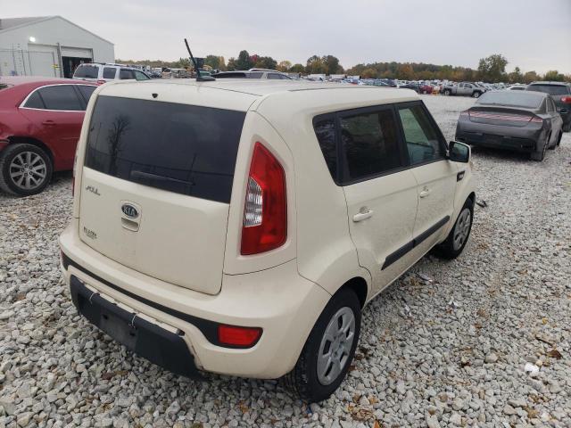 KNDJT2A57C7473410 - 2012 KIA SOUL CREAM photo 4