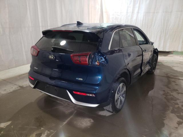 KNDCB3LC3K5356155 - 2019 KIA NIRO FE BLUE photo 4