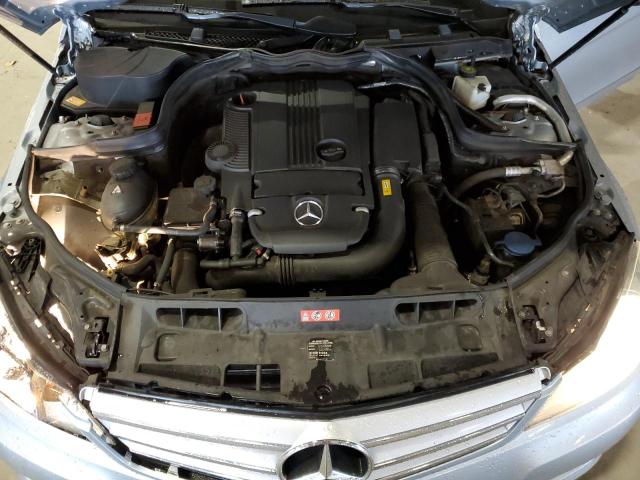 WDDGF4HB8DA770124 - 2013 MERCEDES-BENZ C 250 SILVER photo 7