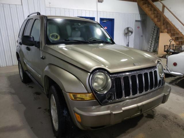 1J8GL58K75W726282 - 2005 JEEP LIBERTY LI BEIGE photo 1