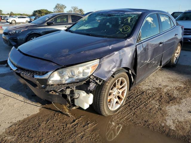 1G11C5SL6FF143341 - 2015 CHEVROLET MALIBU 1LT BLUE photo 2