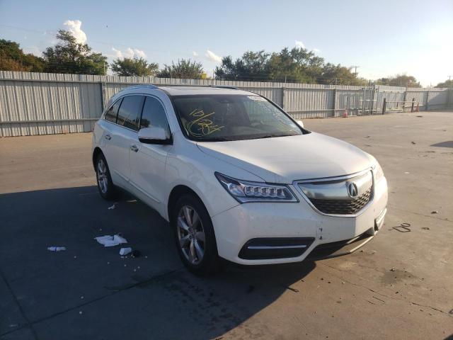 5FRYD4H9XGB057432 - 2016 ACURA MDX ADVANC WHITE photo 1