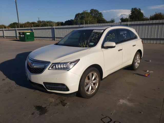 5FRYD4H9XGB057432 - 2016 ACURA MDX ADVANC 白色 照片 2