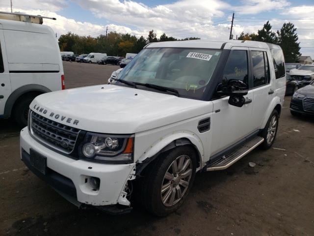 SALAC2V61GA843786 - 2016 LAND ROVER LR4 თეთრი ფოტო 2