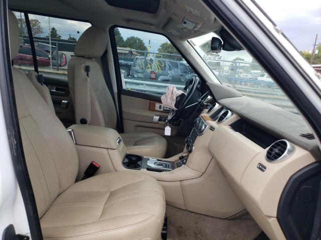 SALAC2V61GA843786 - 2016 LAND ROVER LR4 თეთრი ფოტო 5