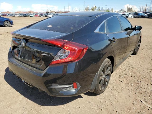 19XFC2F83KE011496 - 2019 HONDA CIVIC SPOR BLACK photo 4
