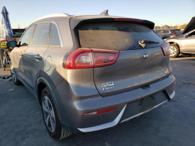 KNDCB3LC2J5123382 - 2018 KIA NIRO FE GRAY photo 3