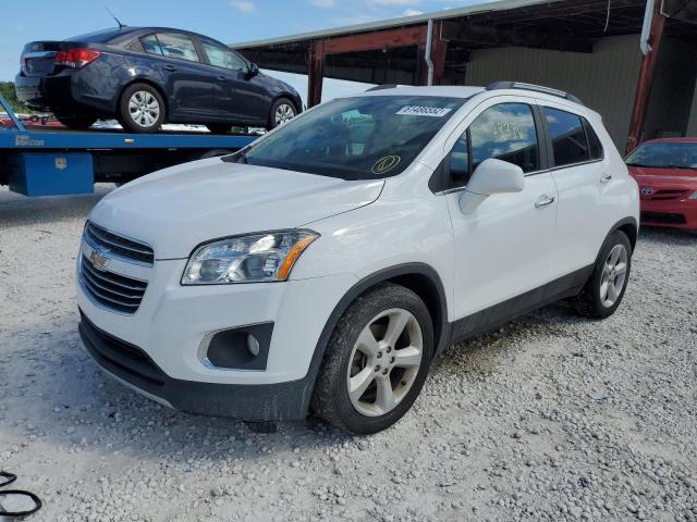 3GNCJMSB0GL274528 - 2016 CHEVROLET TRAX LTZ WHITE photo 2