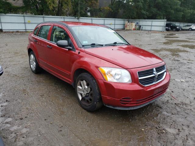 1B3HB48B37D510972 - 2007 DODGE CALIBER SX RED photo 1