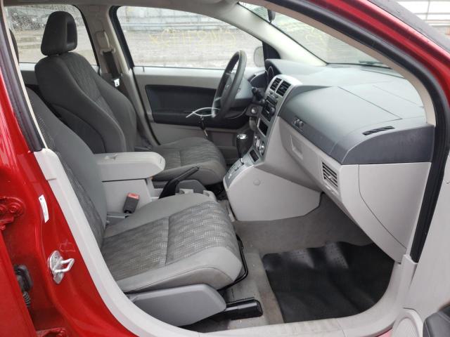 1B3HB48B37D510972 - 2007 DODGE CALIBER SX RED photo 5