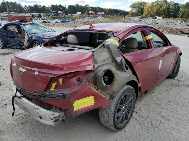 2G4GS5ER9D9165680 - 2013 BUICK REGAL PREM RED photo 4