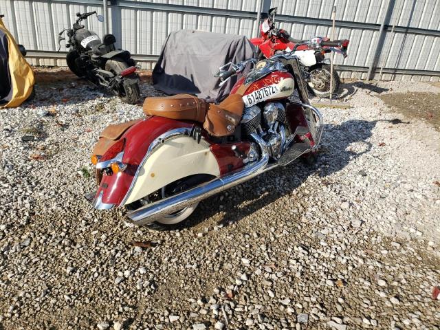 56KCCVAA8F3320824 - 2015 INDIAN MOTORCYCLE CO. CHIEF VINT TWO TONE photo 4