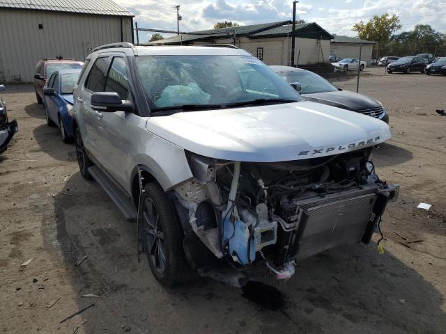 1FM5K8D87HGD88759 - 2017 FORD EXPLORER X SILVER photo 9