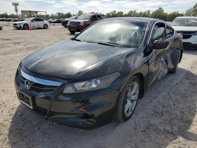 1HGCS2B87BA003269 - 2011 HONDA ACCORD EXL BLACK photo 2