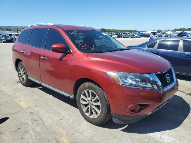 5N1AR2MM6GC613280 - 2016 NISSAN PATHFINDER RED photo 1