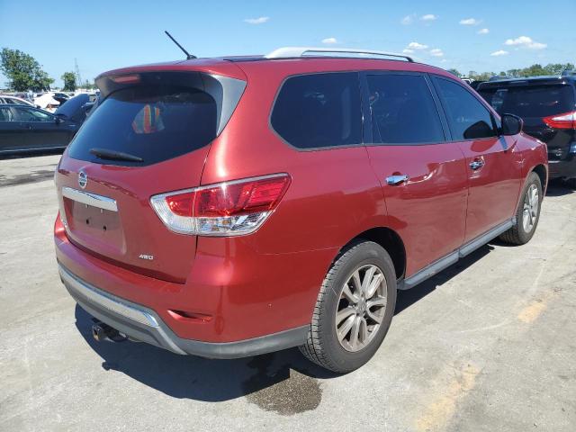 5N1AR2MM6GC613280 - 2016 NISSAN PATHFINDER RED photo 4