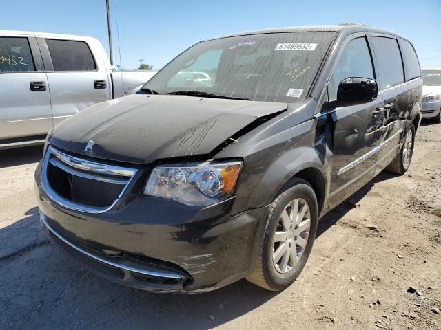 2C4RC1BG9GR165236 - 2016 CHRYSLER TOWN & COU BLACK photo 2