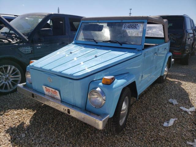 18329443222 - 1973 VOLKSWAGEN THING BLUE photo 2