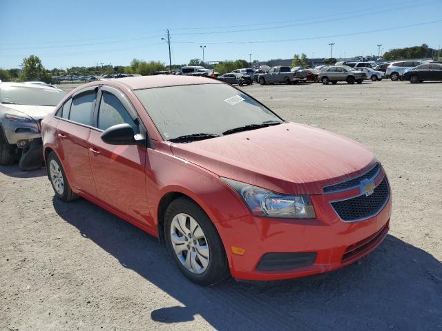 1G1PA5SH1E7128928 - 2014 CHEVROLET CRUZE LS RED photo 1