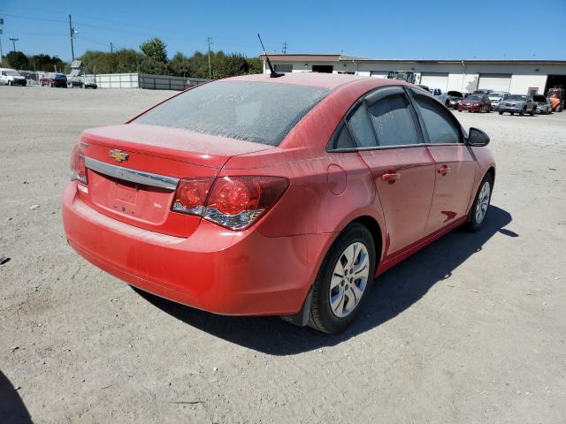 1G1PA5SH1E7128928 - 2014 CHEVROLET CRUZE LS RED photo 4