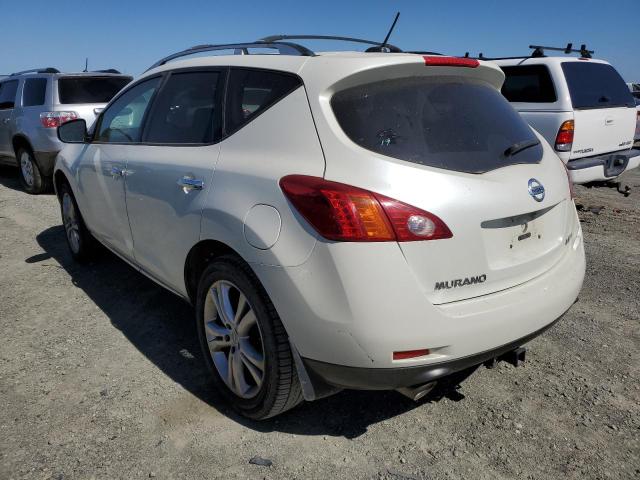 JN8AZ18W49W113098 - 2012 NISSAN MURANO WHITE photo 3