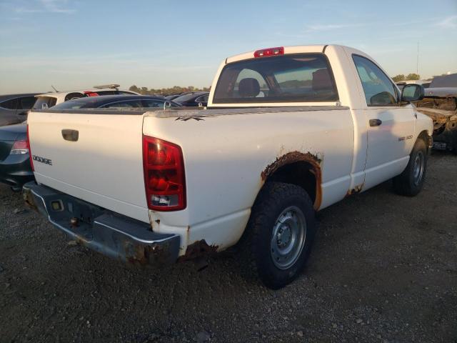 1D7HA16K04J122295 - 2004 DODGE RAM 1500 S WHITE photo 4