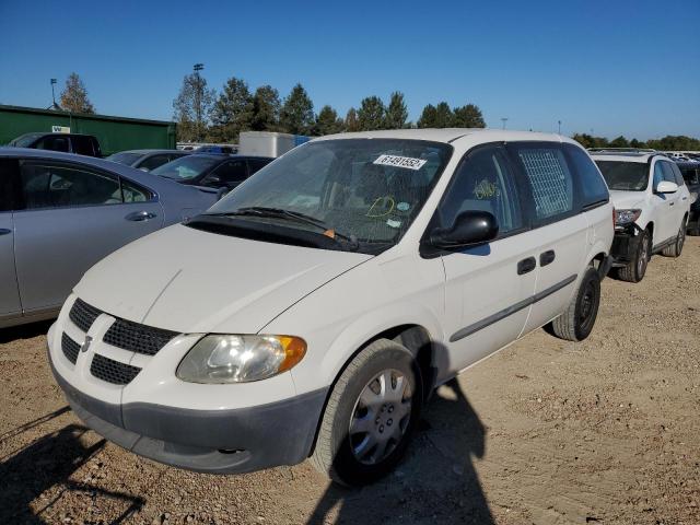 1D4GP21393B339009 - 2003 DODGE CARAVAN C/ WHITE photo 2