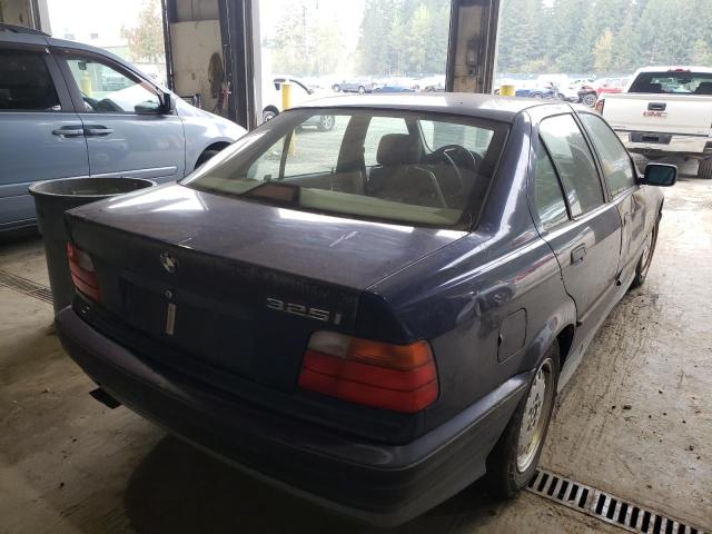 WBACB431XPFL07294 - 1993 BMW 325 I AUTO BLUE photo 4