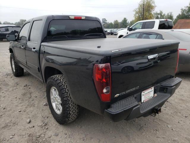 1GCHTCFE8C8104143 - 2012 CHEVROLET COLORADO L BLACK photo 3