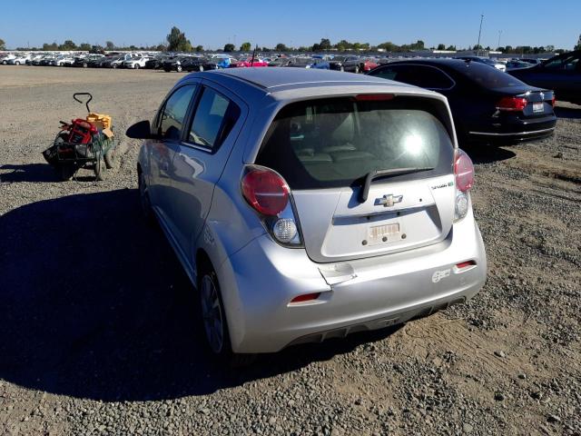 KL8CL6S06EC522845 - 2014 CHEVROLET SPARK EV 2 SILVER photo 3