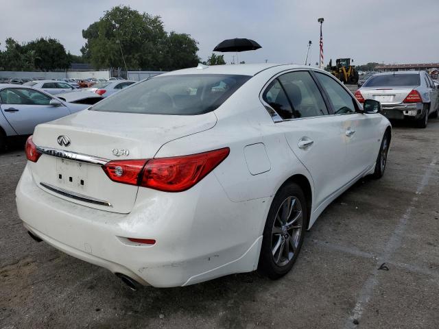 JN1EV7APXHM744126 - 2017 INFINITI Q50 PREMIU WHITE photo 4