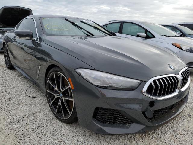 WBABC4C00MCF38902 - 2021 BMW M850XI BLACK photo 1