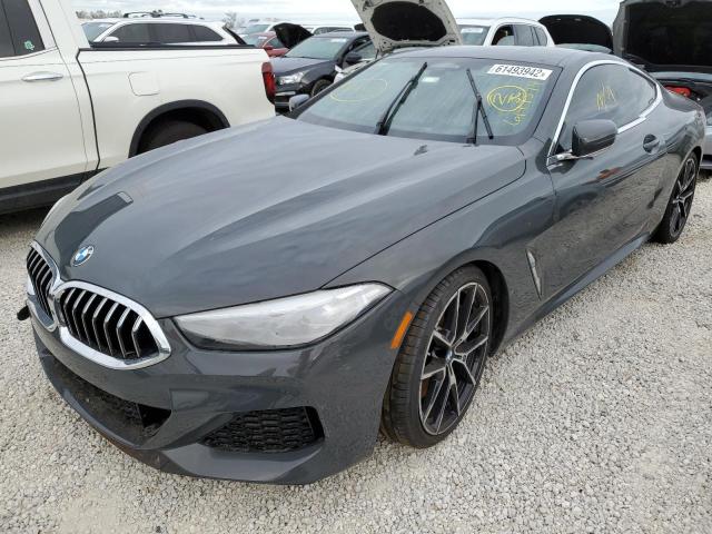 WBABC4C00MCF38902 - 2021 BMW M850XI BLACK photo 2