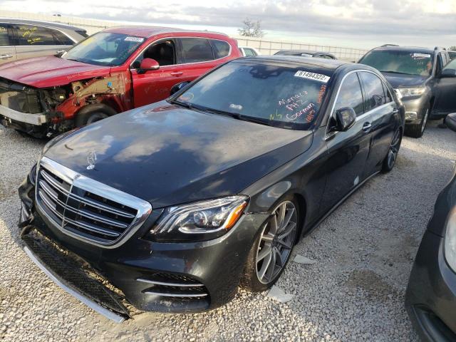 WDDUG6GBXKA477819 - 2019 MERCEDES-BENZ S 450 GRAY photo 2