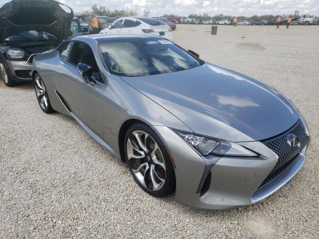 JTHHP5AY8JA000760 - 2018 LEXUS LC 500 TAN photo 1