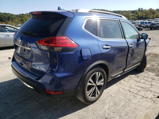 JN8AT2MV4HW019287 - 2017 NISSAN ROGUE S BLUE photo 4